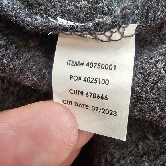 Torrid Active Full Zip Hoodie Gray Pink Floral Fleece Plus 2X - Picture 12 of 13